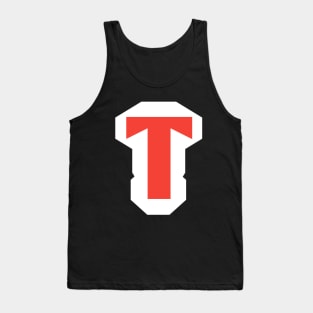 T shape t-shirt Tank Top